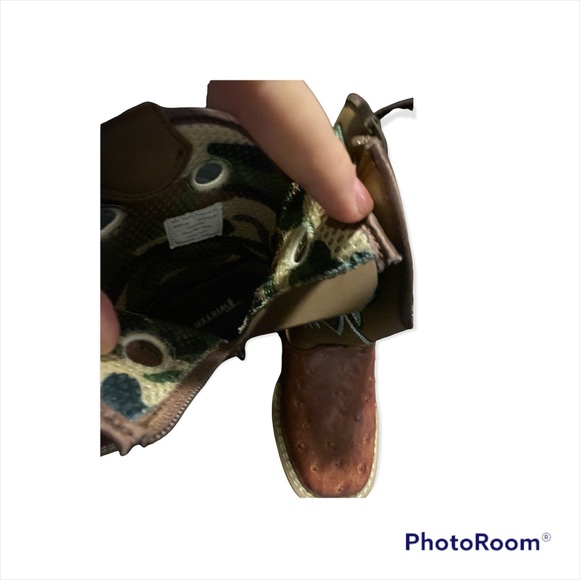 Twister Brant Ostrich Boot 8c - Picture 3 of 7